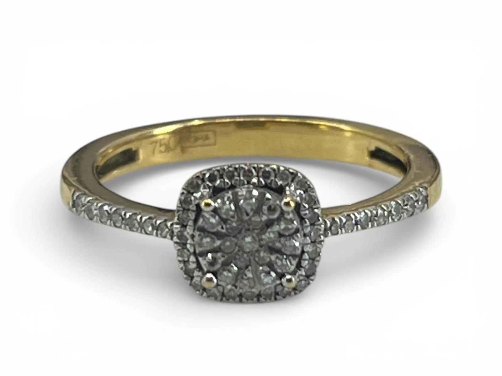 18K Diamantring 3.5g