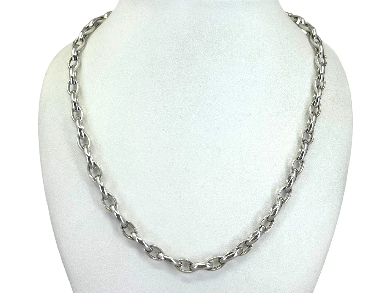18k Vitguld halsband 13.5g