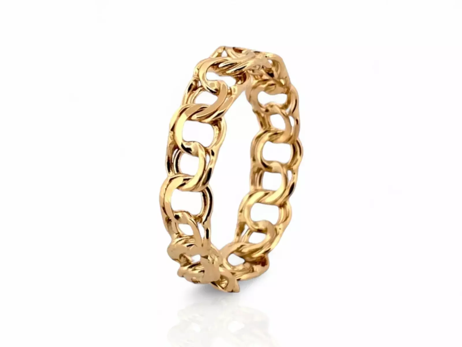 Bismarck ring i 18K guld