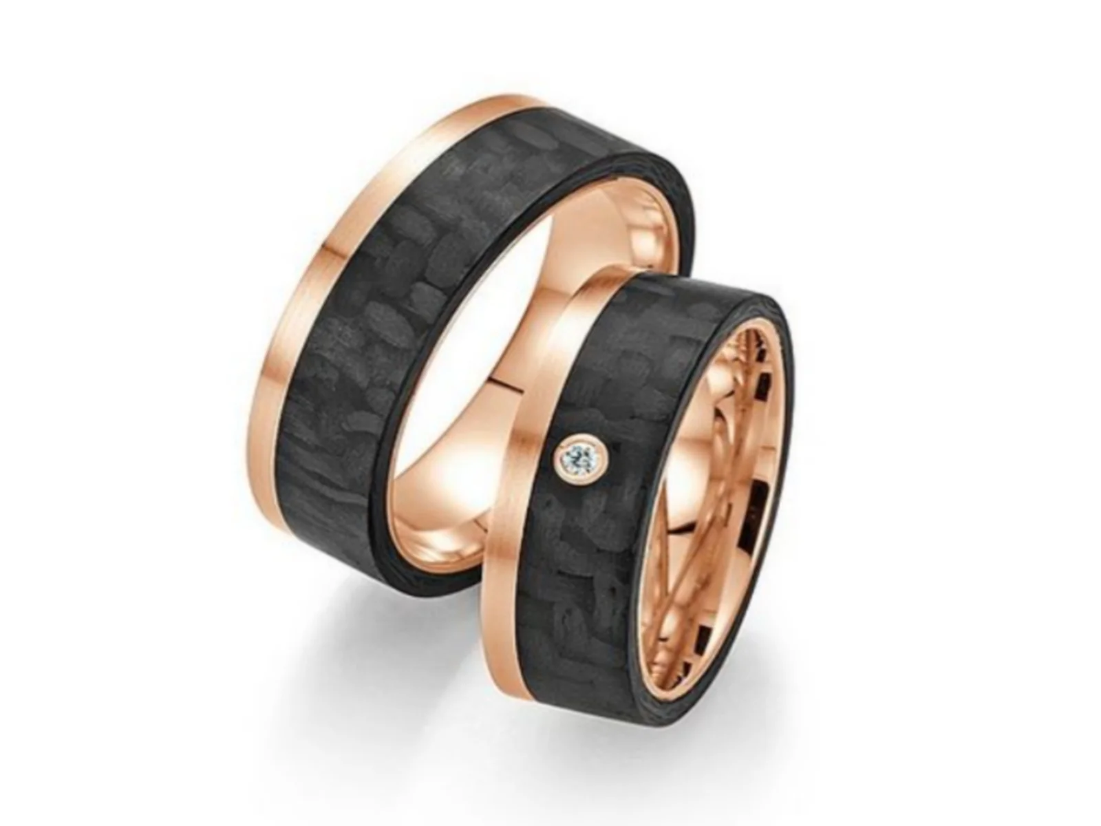 Vigselring STATEMENT Carbone