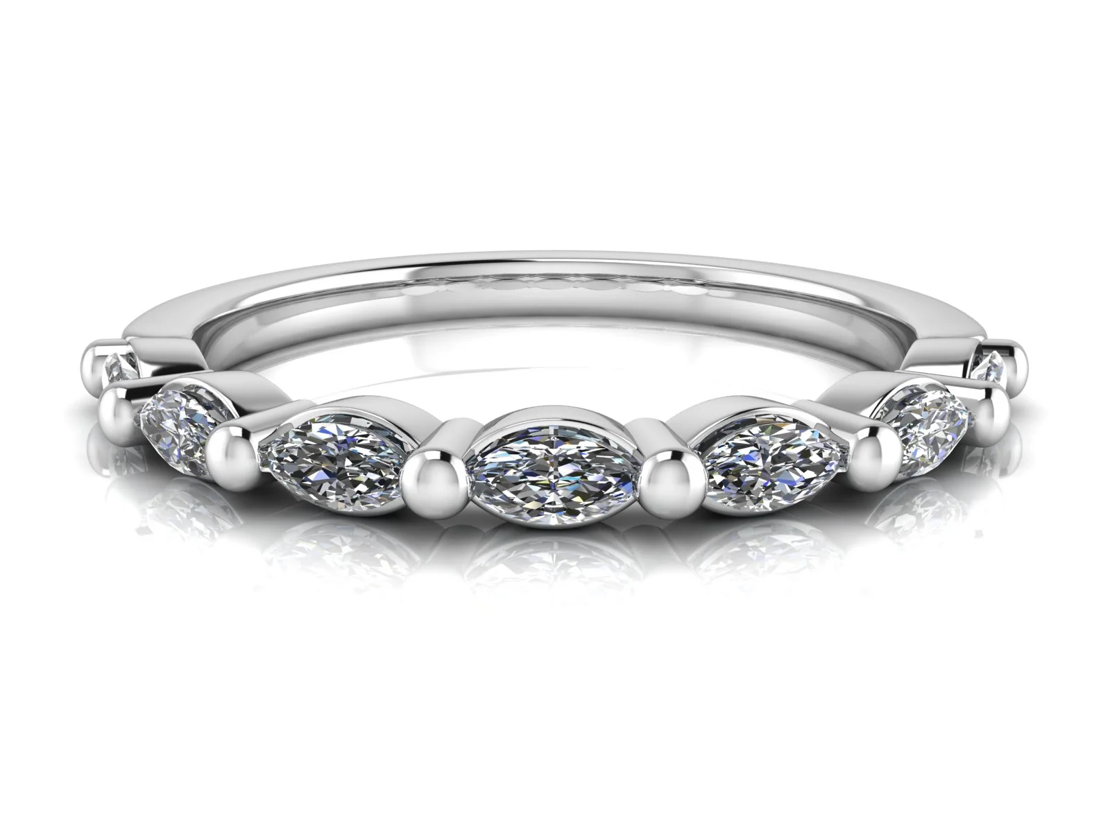 Diamantring allians Vini 0,03 18k