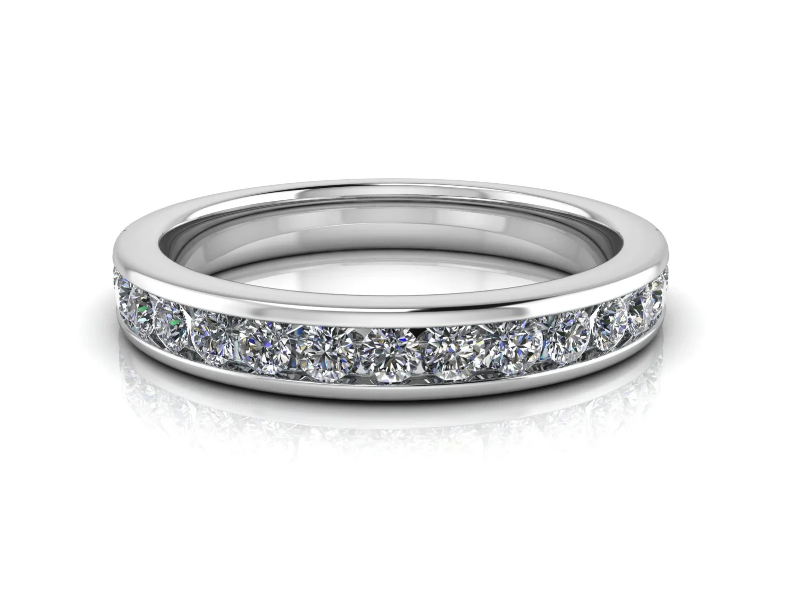 Alliansring Ljus 18k