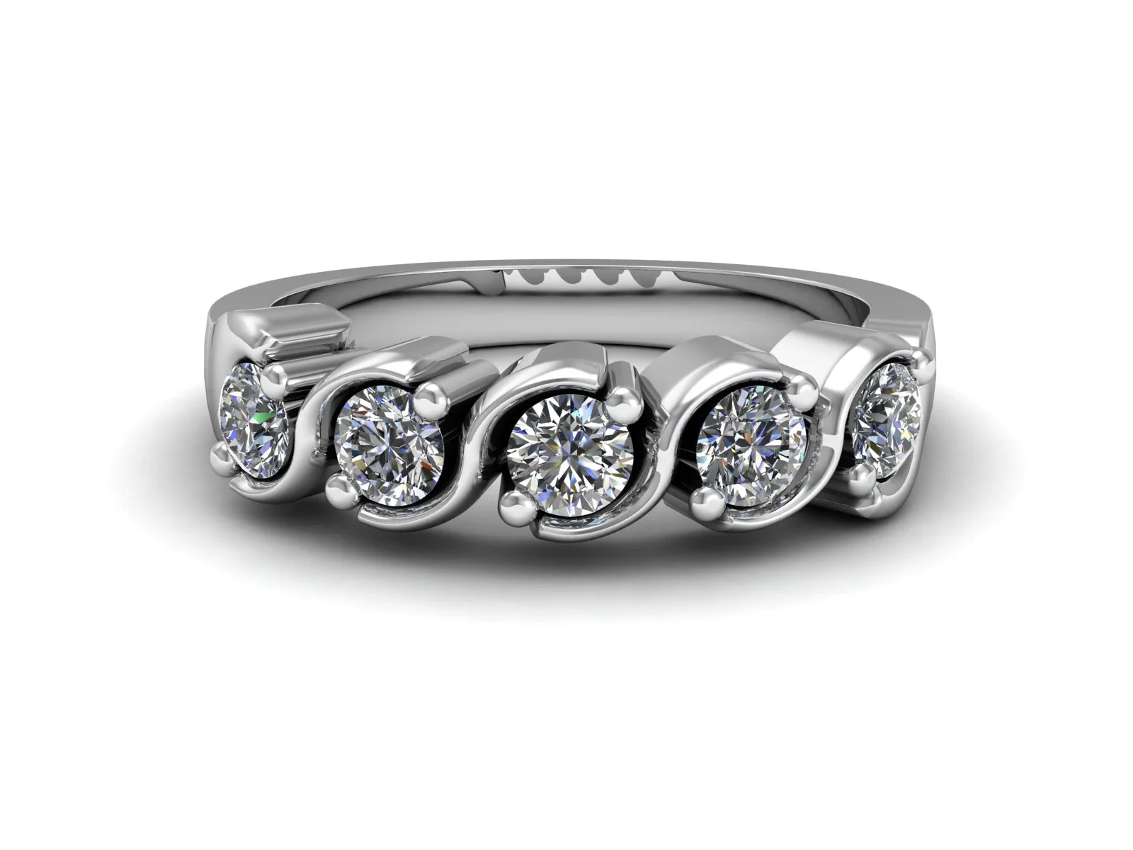 Diamantring allians Nova 0,50ct 18k