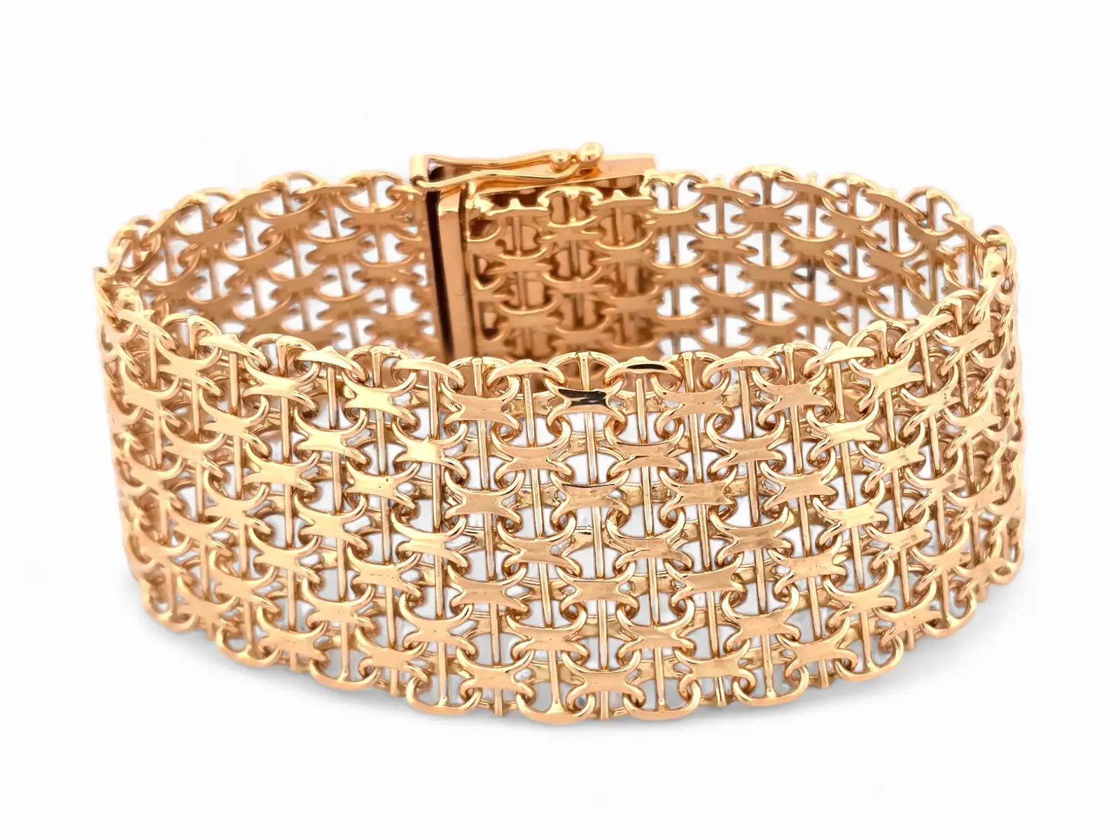 18k X-länk Armband 7X